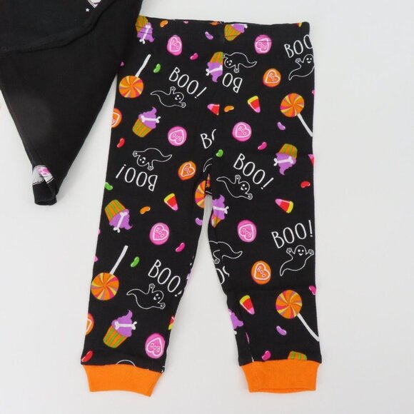 Paw Patrol 4T Toddler Tricks Treats Glow in the Dark Halloween Pajama Set NEW - Picture 4 of 9